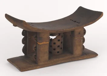 Ashanti Stool Taken from the Palace of King Prempei at Kumasi During the 3rd Ashanti War, c.1896